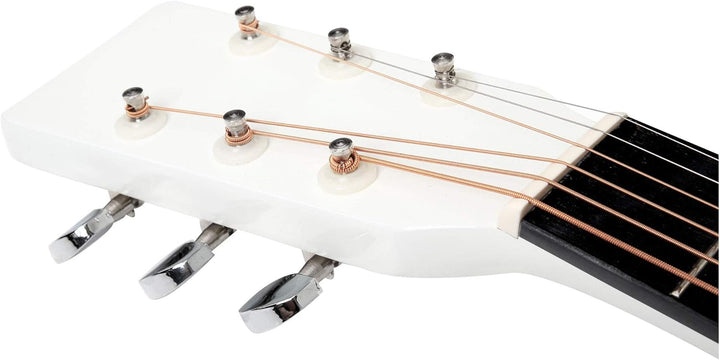 Classic Cantabile WS-10WH Westerngitarre (Dreadnought, Western akustik, Stahlsaiten, Anfänger & Fort