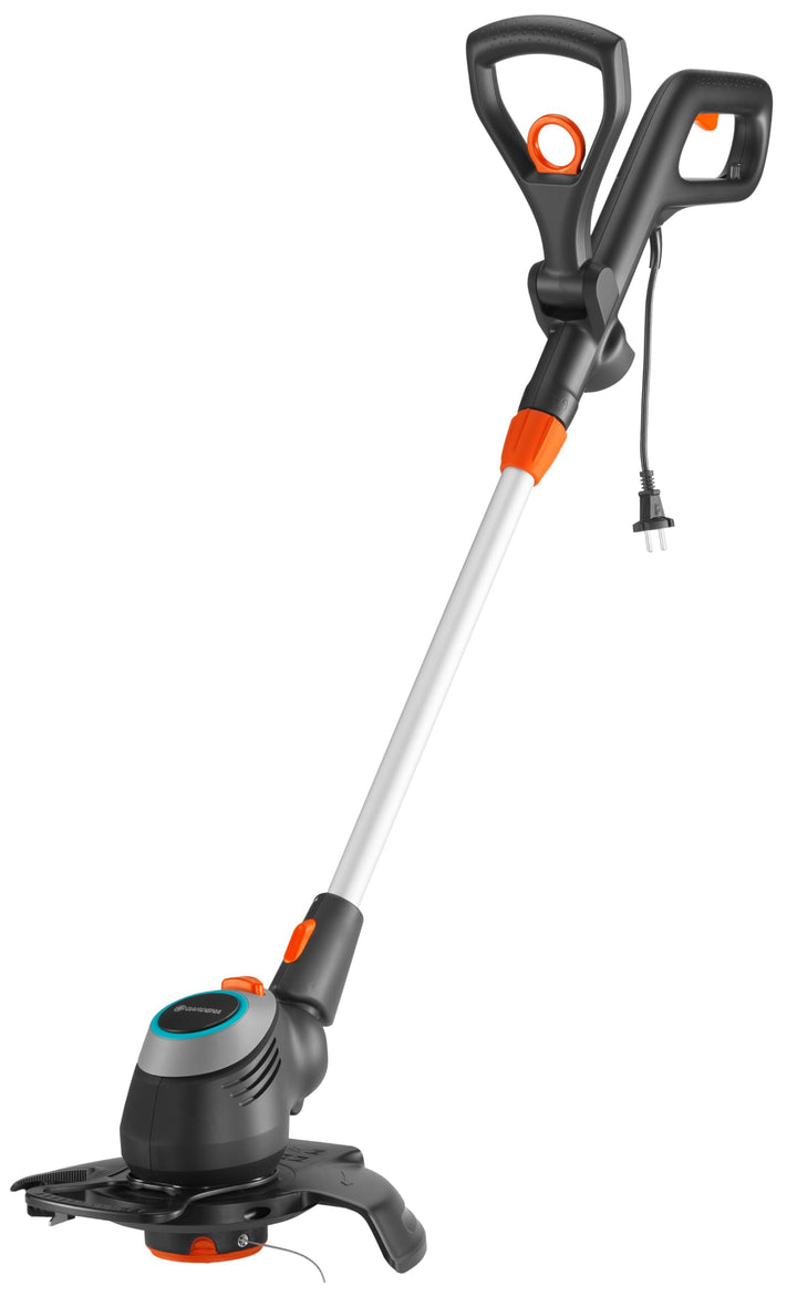 Gardena PowerCut 650/28 Elektro-Trimmer: Rasentrimmer mit 280 mm Schnittkreis, Teleskopstiel, verste