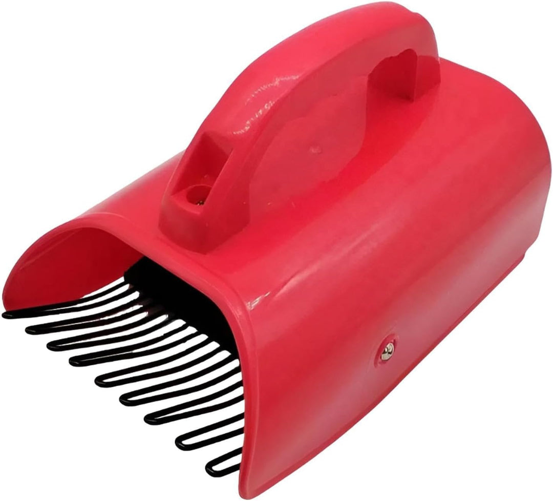 Beerenpflücker -Pflücker-Rechen mit Griff | Heidelbeerrechen für Aussenbereich, Gartenanlage, Feld,