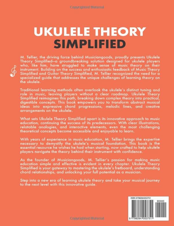 Ukulele Theory Simplified: Demystifying The Language Of Music, Taschenbuch