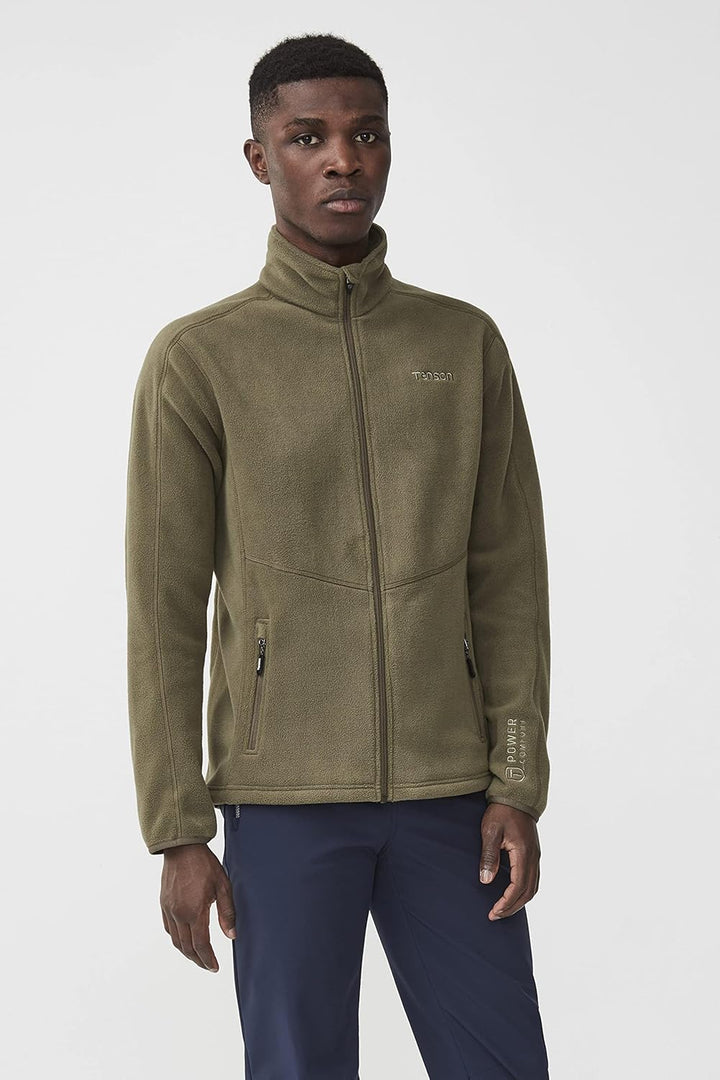 Tenson Miracle Fleece Jacke Herren S Olivgrün, S Olivgrün