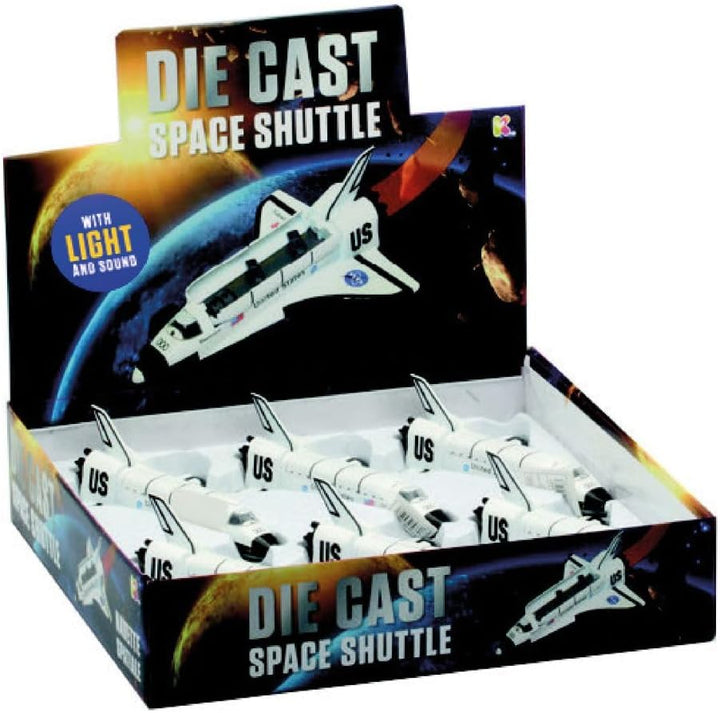 Keycraft 19 cm grosses Space Shuttle Discovery mit Sound und Licht, Druckguss-Modellspielzeug