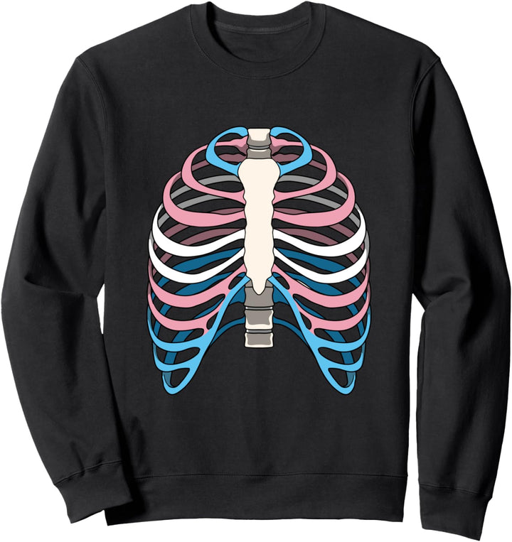 Transgender Stolz LGBTQ Aufreisskäfig Sweatshirt
