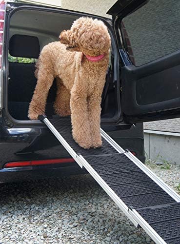 Kleinmetall Teleskop Hunderampe DOGWALK3, Länge: 73-163 cm Single, Single
