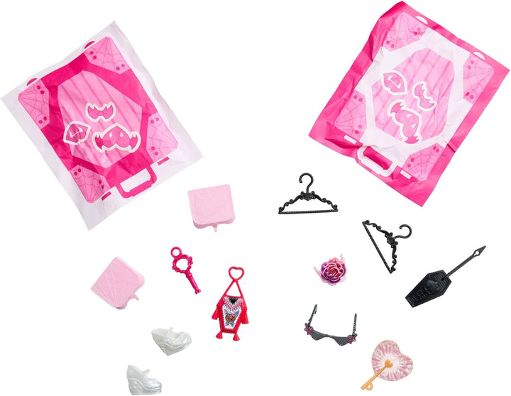 Monster High Skulltimate Secrets Draculaura-Puppe und Zubehörset, Destination: Gore-geous Oasis mit