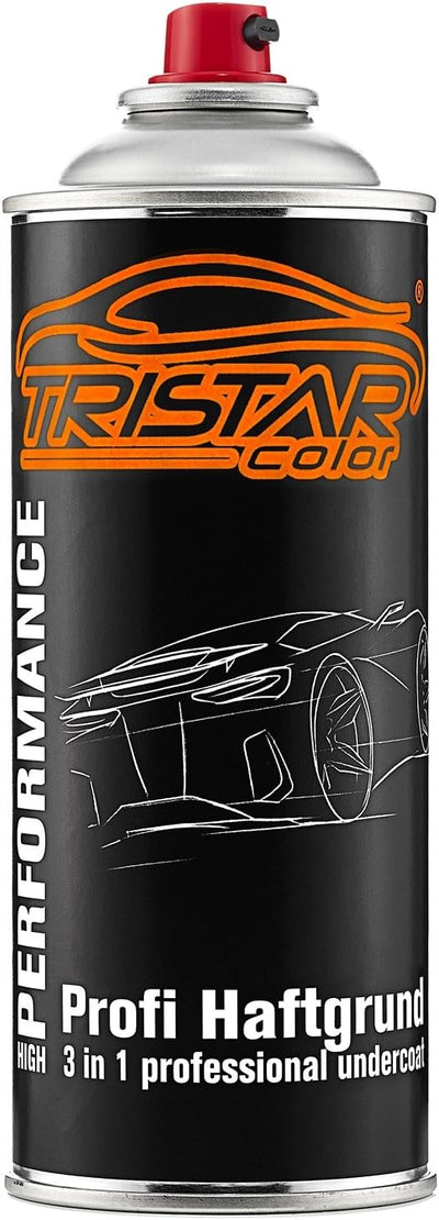 TRISTARcolor 3 in 1 / Rostschutz/Füller/Haftgrund/Spraydose - Sprühdose 6 x 400 ml grau