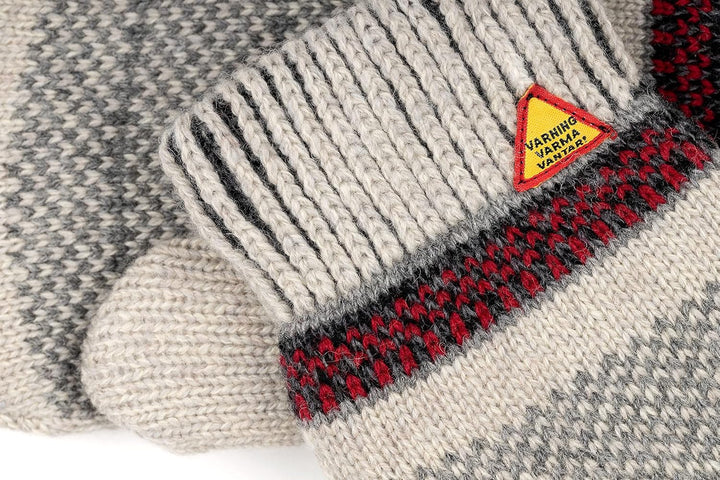 ÖJBRO VANTFABRIK Fäustlinge 4 Lagen 100% Merinowolle versch. Modelle, Grösse S-L (6-11) Handschuhe S