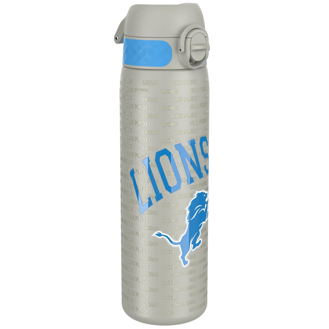 ion8 NFL Edelstahl-Trinkflasche, Auslaufsicher, Einhandöffnung, Sichere Verriegelung, Spülmaschinenf