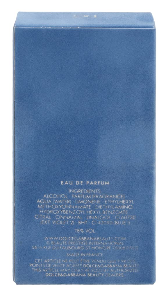Dolce & Gabbana Light Blue Eau Intense Edp Vapo 50 Ml, Geblümt Geblümt 50.00 ml (1er Pack), Geblümt