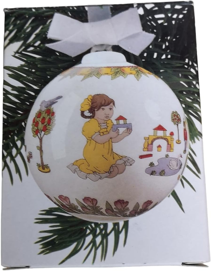 Hutschenreuther - Weihnachtskugel 1993 - Kugel aus Porzellan - NEU - OVP - 1. WAHL
