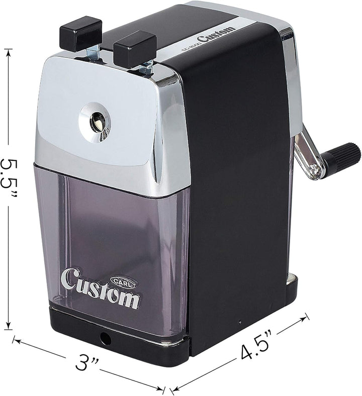 Carl Anspitzer mit Kurbel Cc 2000. Schwarz, Schwarz