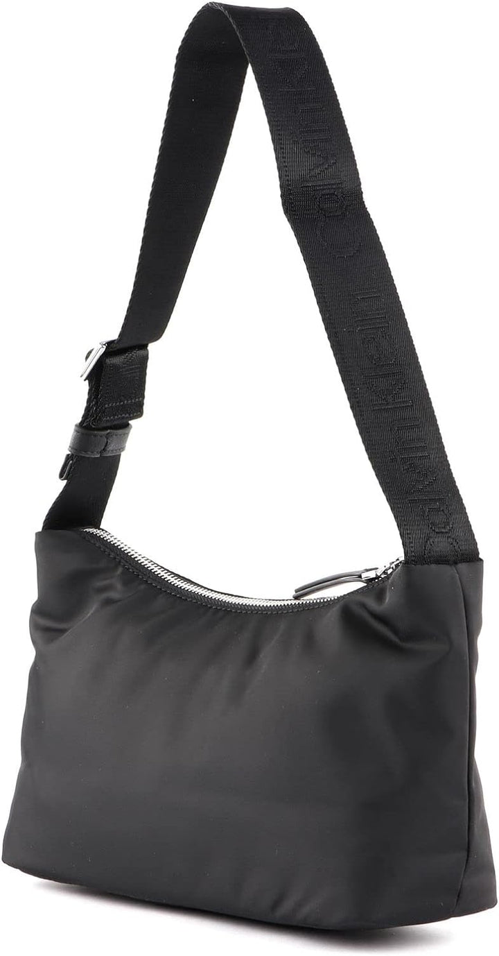 Calvin Klein Damen CK Essential Shoulder Bag Tasche, schwarzes, Einheitsgrösse