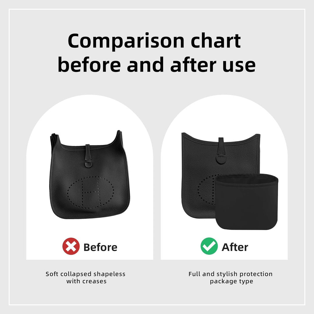 DGAZ Seide Organizer Tasche für Evelyne TPM/PM/GM/TGM Taschen, Luxus-Handtasche & Tote Organizer, Ei