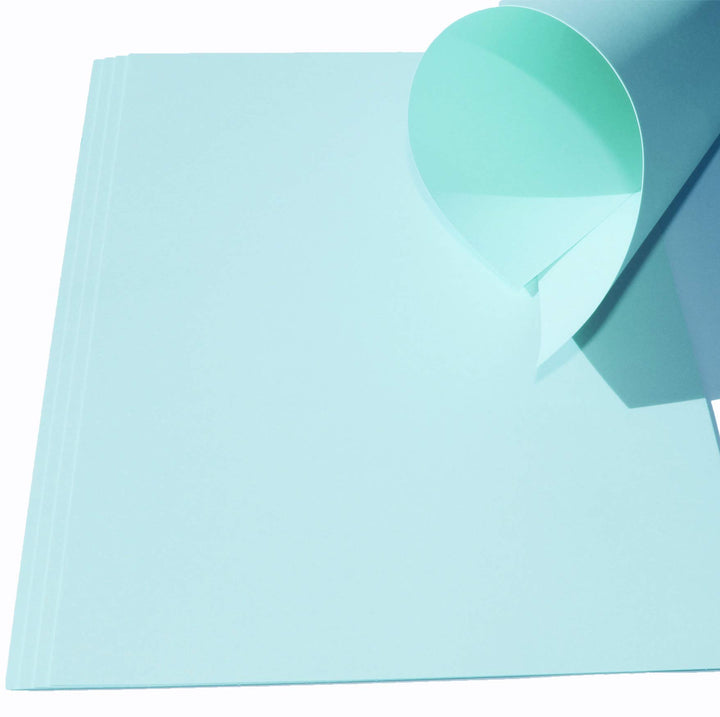 Top Lamination Laminiertechnik 10 Blatt Ton-Bastel-Karton DIN A3 240g/m² Aqua Dickes Ton-Papier 297x