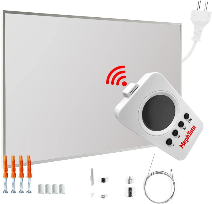 Mephisto Infrarotheizung Wand- Decken-Standheizung energiesparend Elektroheizung inkl. Fernbedienung