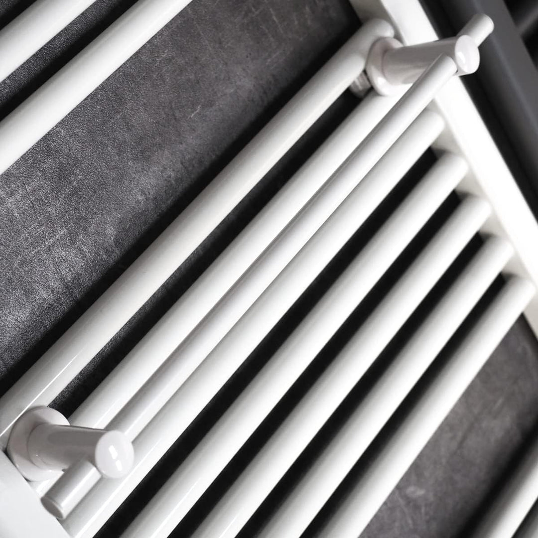 WITEN&NOCK Handtuchstange gerade für Design-Badheizkörper Ovalrohren Handtuchhalter Heizungszubehör
