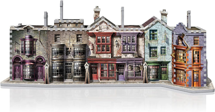 WREBBIT3D , Harry Potter: Diagon Alley (450pc), 3D Puzzle, Ages 14+
