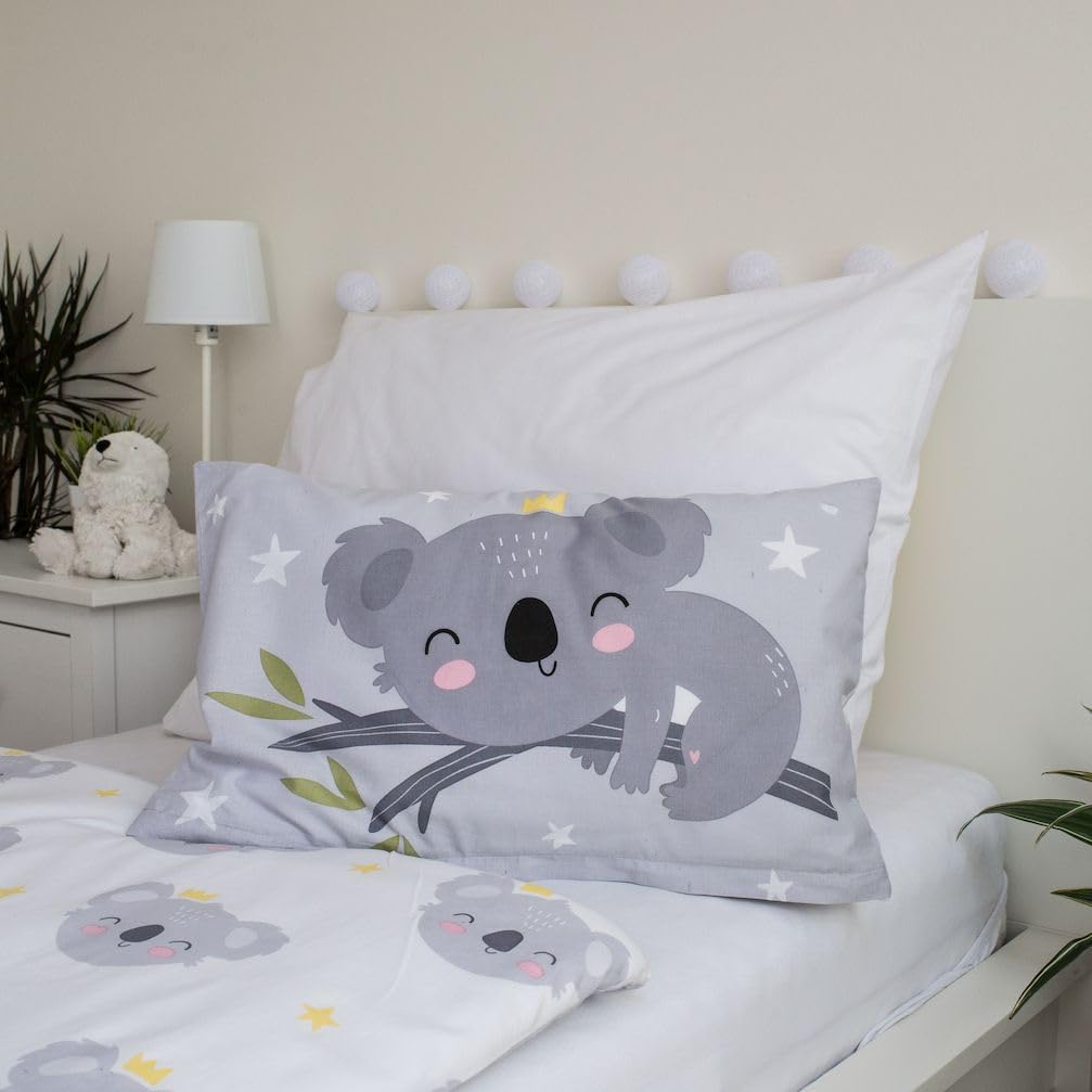 APTEX Baby Bettwäsche mit Koala 100x135 cm 100% Baumwolle