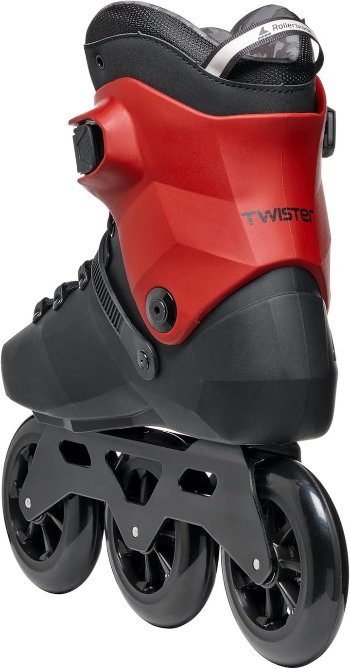 Rollerblade Twister 110 3WD Inline Skate 2025 Black/red, 40 1/2