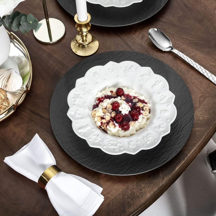 Villeroy & Boch Toy's Delight Royal Classic Suppenteller, Weiss, 6 Stück, 23,5 cm, Suppenteller