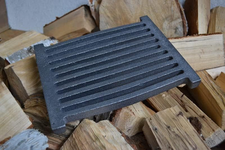 SEZAM 26 x 21,5 cm Gussrost Ofenrost Ascherost Kaminrost passend Kaminofen Tafelrost Rost Ofengitter