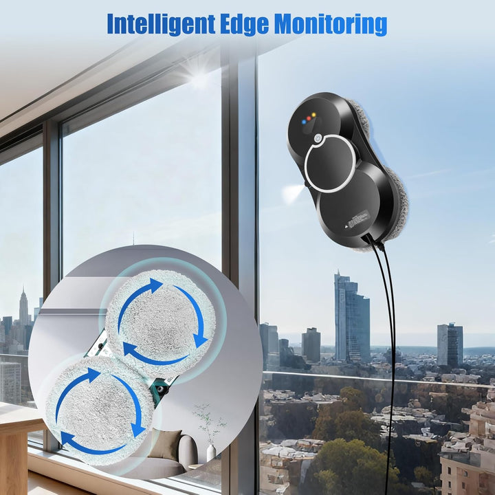 Fensterputzroboter Automatischer Fensterreinigungsroboter Fensterroboter Mit Wasserstrahl,Automatisc