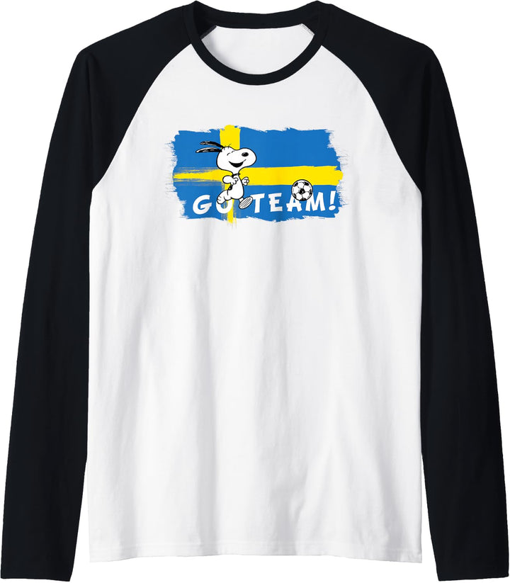 Peanuts Go Sweden Raglan