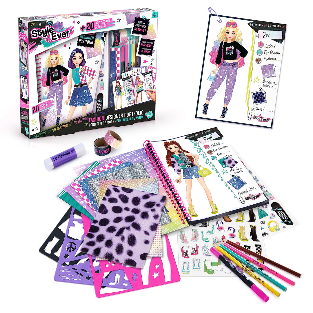 Canal Toys OFG 285 Style for Ever Designer-Fashion Portfolio 285-Canal Toys, Mehrfarbig