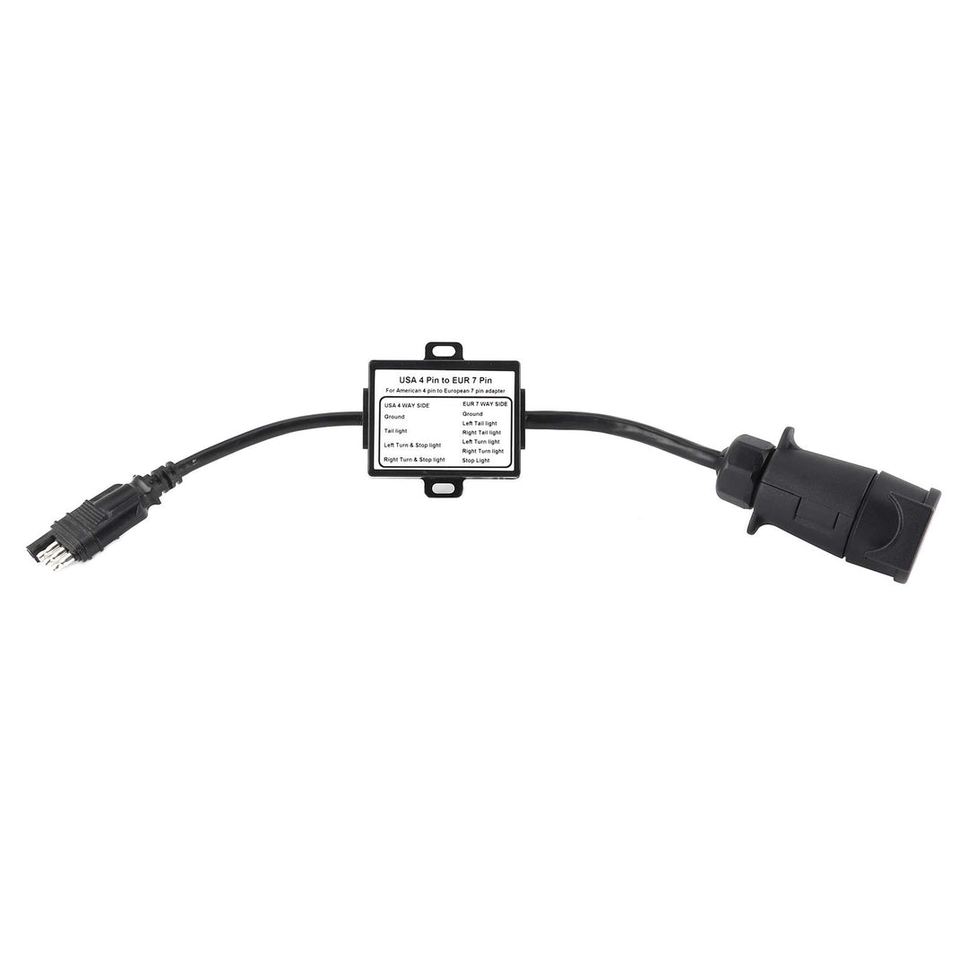 anhängerstecker konverter Trailer Plug Kabel, european Trailer Connector Light Converter US 4 Pin au