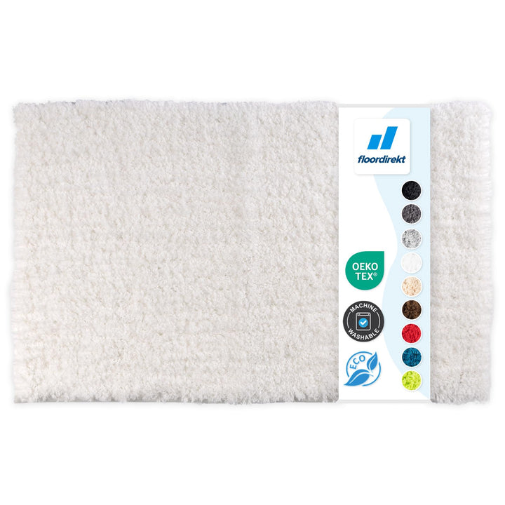 Floordirekt Badematte Sky - Badezimmerteppich - Weicher, dichter Hochflor - Rutschhemmend & Schnell