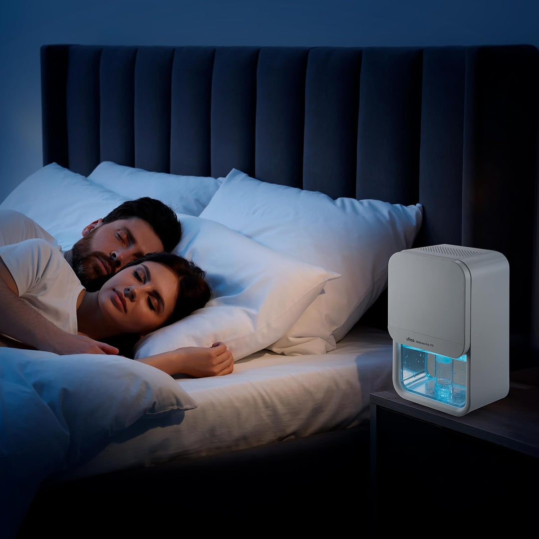 Ufesa Wellness Dry 210 Ultrasilent Luftentfeuchter ≤35dB, 210ml/Tag, 23W, 800ml Kapazität, 7 Einstel