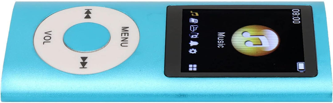 MP3-Player Tragbar 64GB, Verlustfreier Klang, WMA FLAC APE, 8 Stunden Wiedergabezeit, Aluminiumlegie