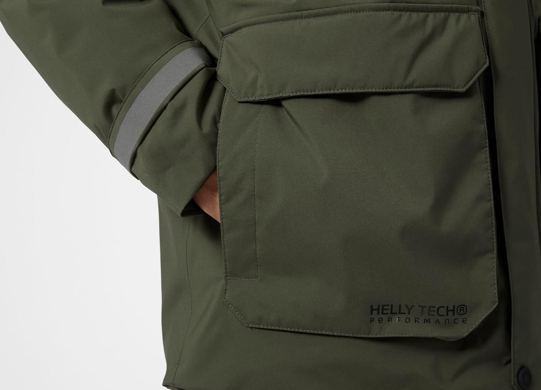Helly Hansen Herren Reine Parka S Grün, S Grün