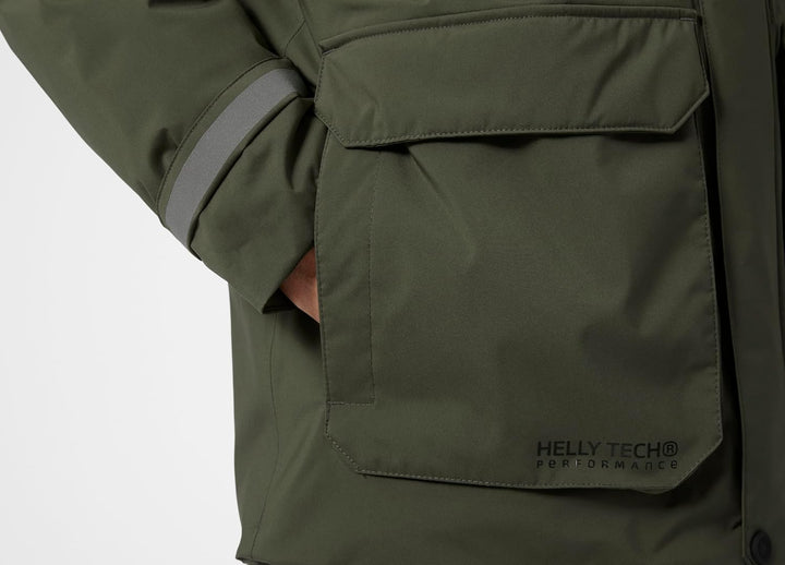 Helly Hansen Herren Reine Parka S Grün, S Grün