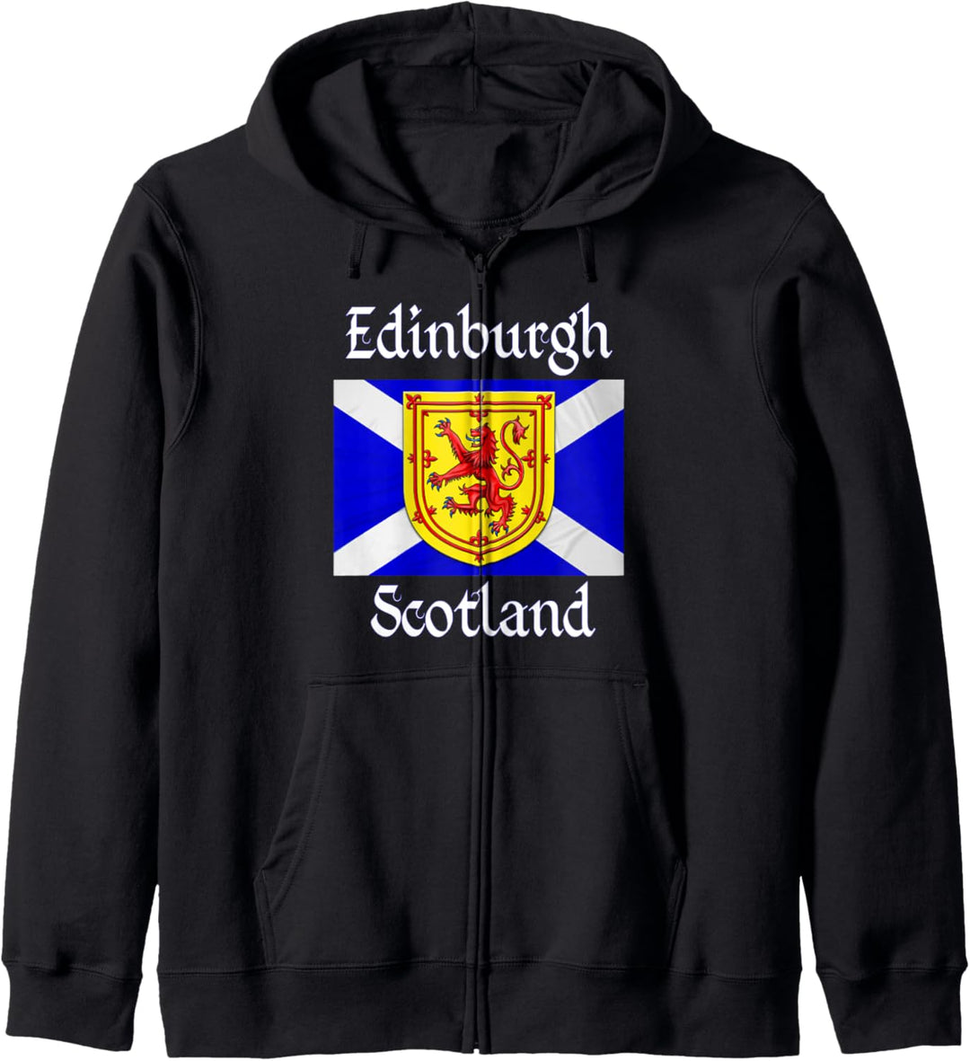 Edinburgh Schottland Lion Rampant Scottish Flag Kapuzenjacke