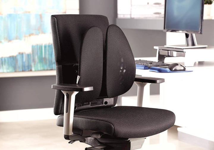 Fellowes Rückenstütze Back Angel - ergonomisches Rückenkissen für Bürostühle - zwei Flügel für indiv