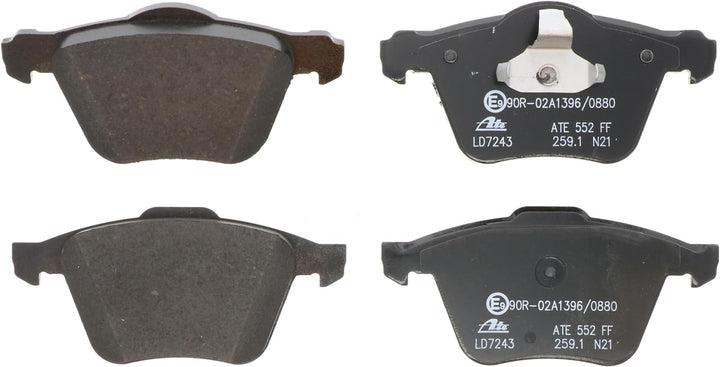 ATE 13.0470-7243.2 Bremsbelagsatz, Scheibenbremse