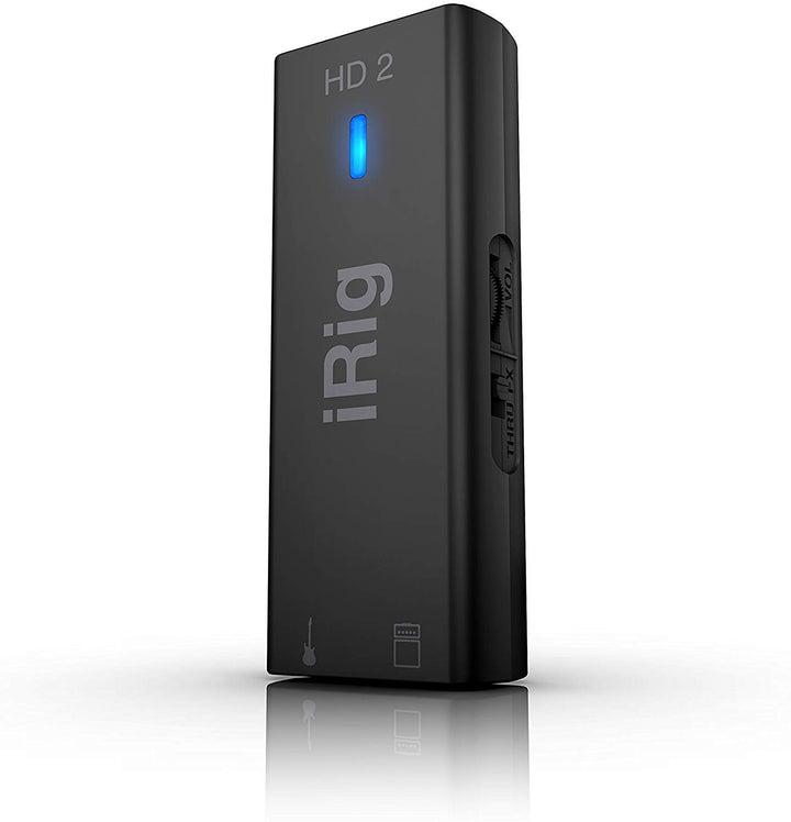 IK Multimedia iRig HD 2 - Schnittstelle für Gitarre, 96 kHz mit 24-Bit-A / D-Umwandlung, überragende