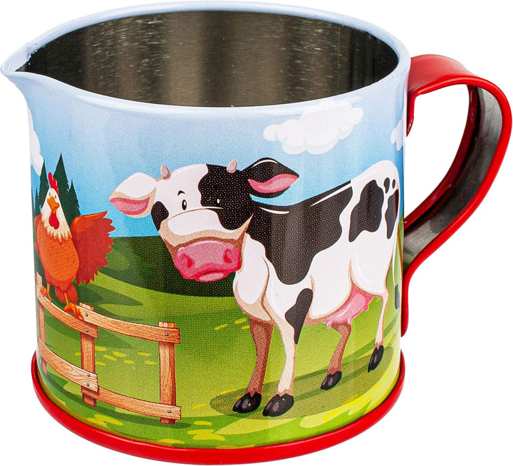alles-meine.de GmbH 26 TLG. Set Puppengeschirr/Teeservice &amp; Kaffeeservice + Besteck - Bauernhof Tier