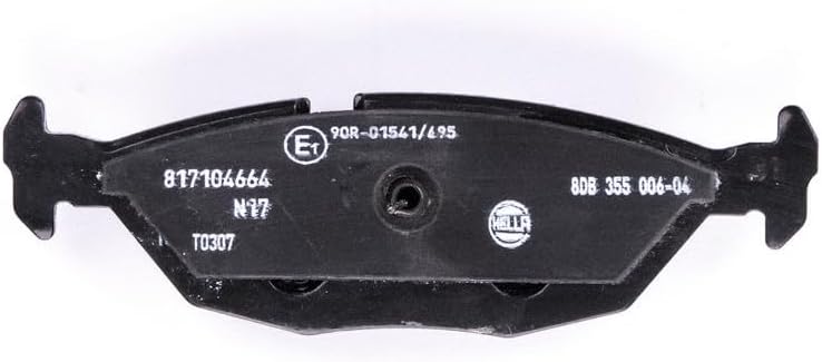 HELLA PAGID 8DB 355 006-041 Bremsbelagsatz - T0307 - Dicke/Stärke: 17mm - Bremssystem: Teves - für V