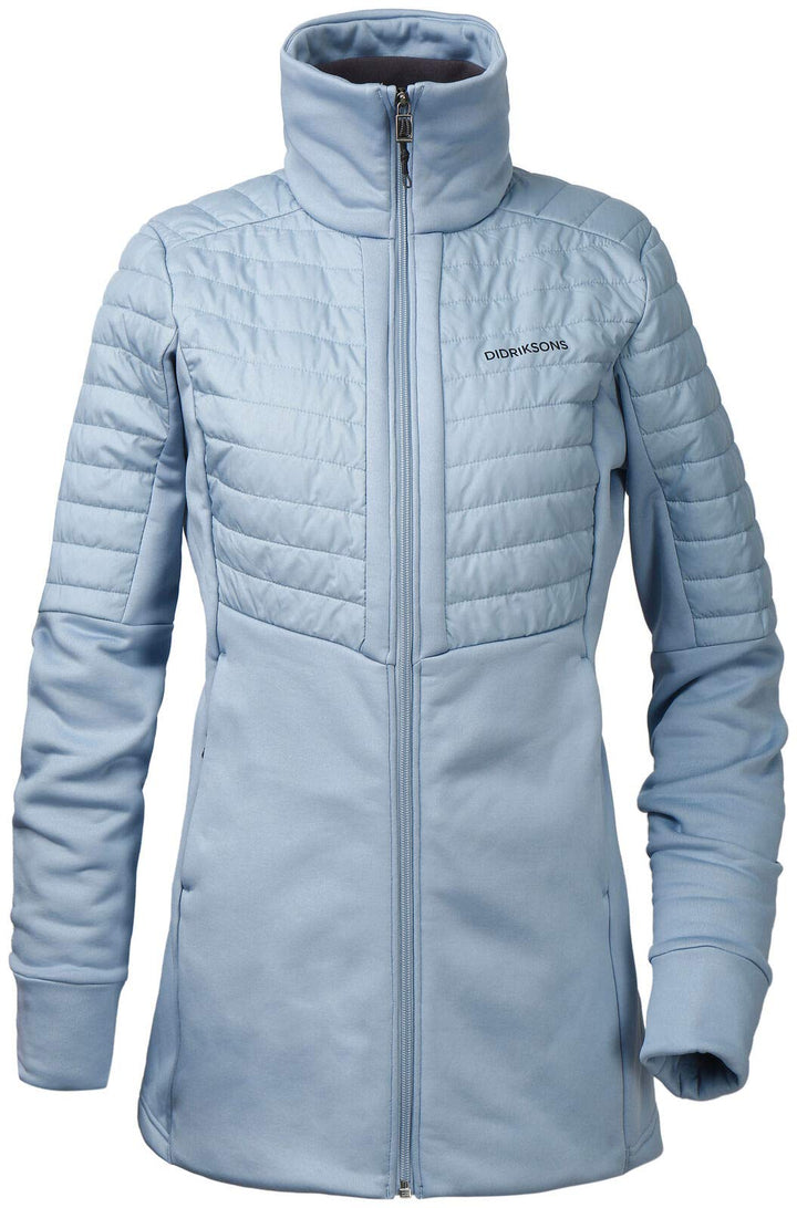 Didriksons Damen Hybridjacke Jacke Mela WNS JKT atmungsaktiv elastisch 36 Wolkenblau 385., 36 Wolken