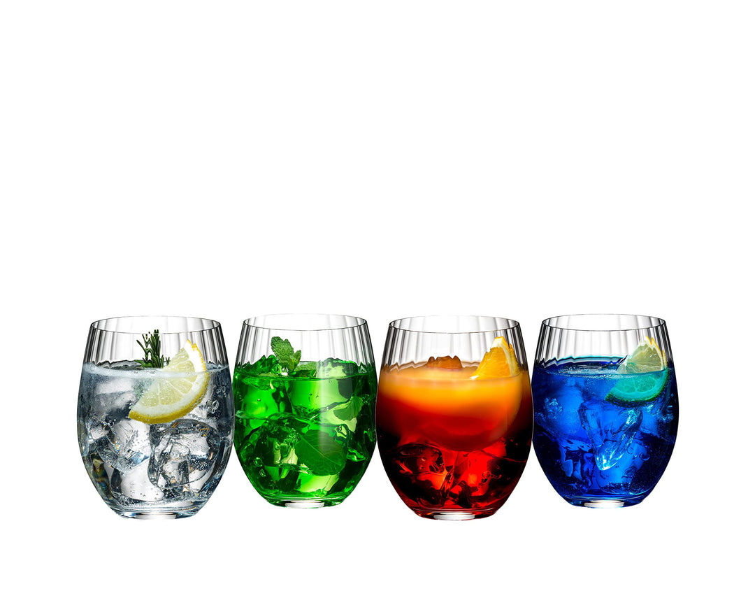 RIEDEL Mixing Tonic Gläser 4er-Set aus Glas, Fassungsvermögen ca. ml.