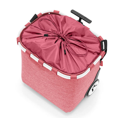 reisenthel carrycruiser Twist Berry – Tragbarer Einkaufstrolley mit stabilem Aluminiumrahmen, Schult