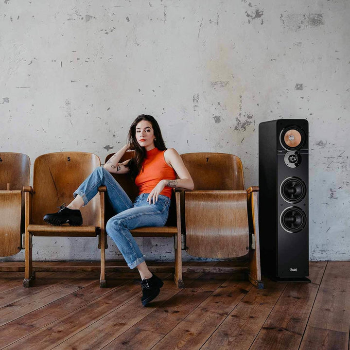 Teufel Ultima 40 Stereo Lautsprecher - HiFi Standlautsprecher Paar der Spitzenklasse, Phase-Plug Hoc