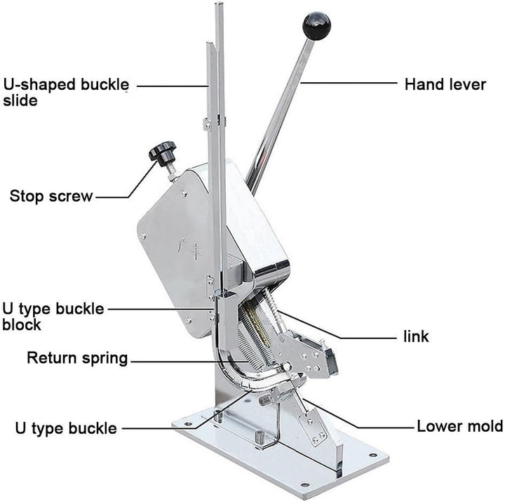 Industrie Wurstklipper,Profi Manual Wurstklipper Klipper Wurst-Clipper Klippezum professionellen Ver