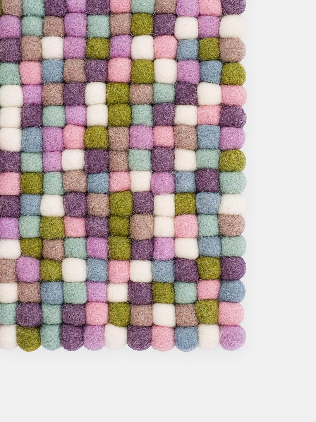 myfelt Filzkugel Sitzauflage Stuhlauflage - Greta - 36x36 cm, bunt