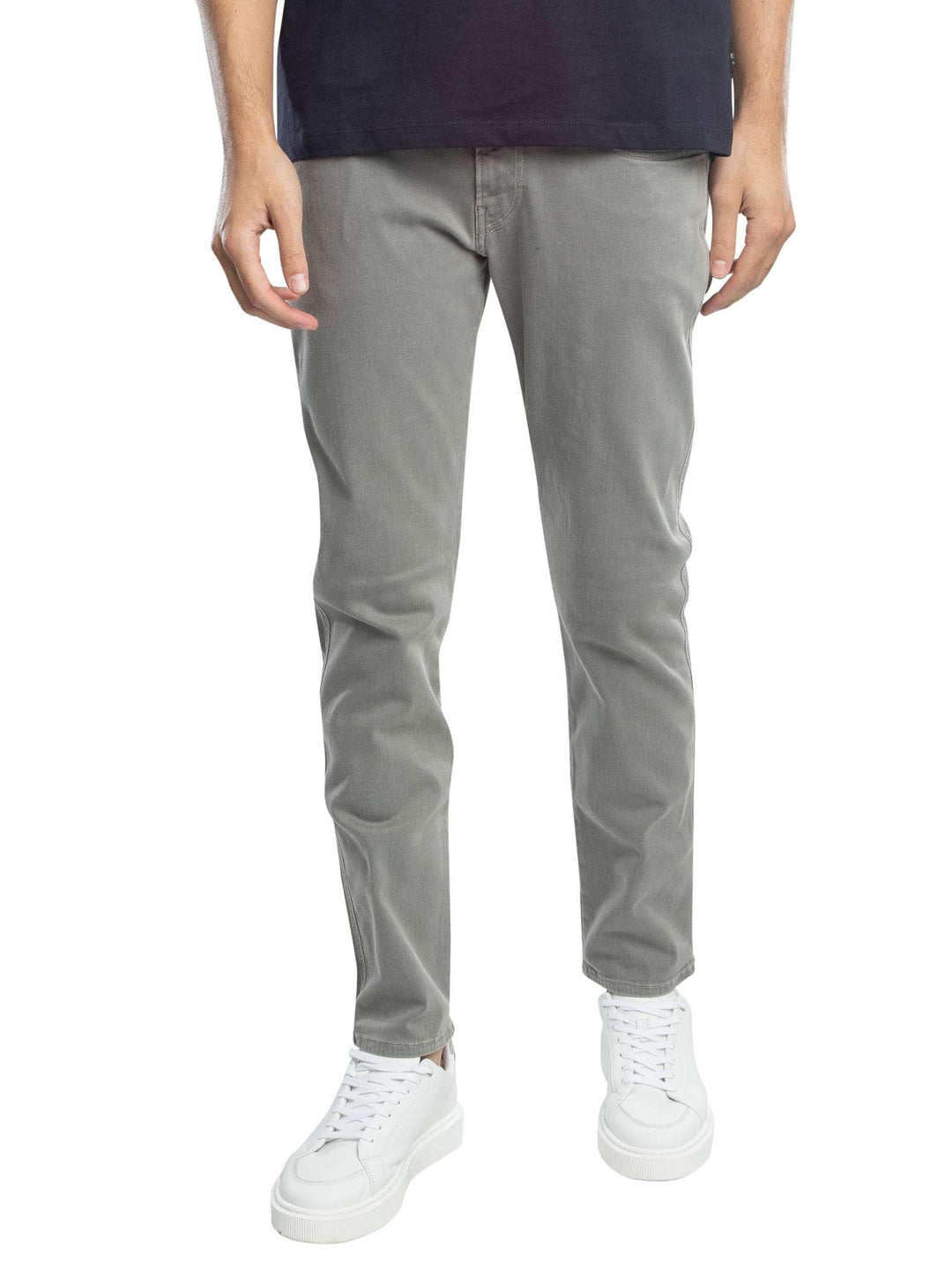 Replay Herren Anbass Hyperflex Colour Xlite Jeans 28W / 34L 214 Dim Grey, 28W / 34L 214 Dim Grey