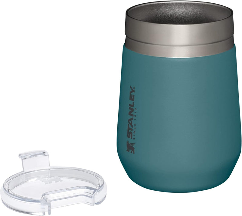 Stanley Go Everyday Tumbler 0.29L Lagoon - Edelstahl Thermobecher für Wein, Cocktails, Kaffee, Tee -