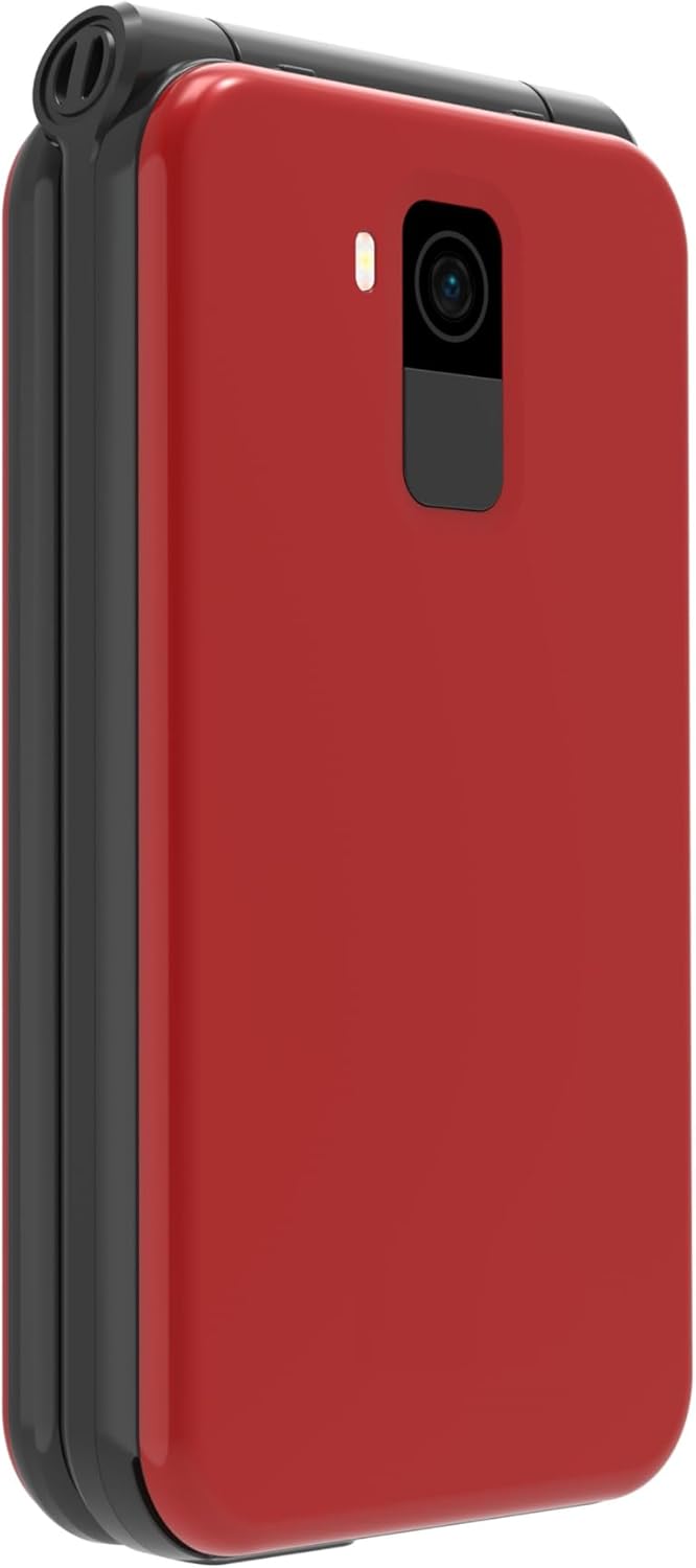 TTfone TT760 Klapptelefon 4G mit Grossen Tasten für Senioren und Notruf-Taste - Entsperrtes Grundleg