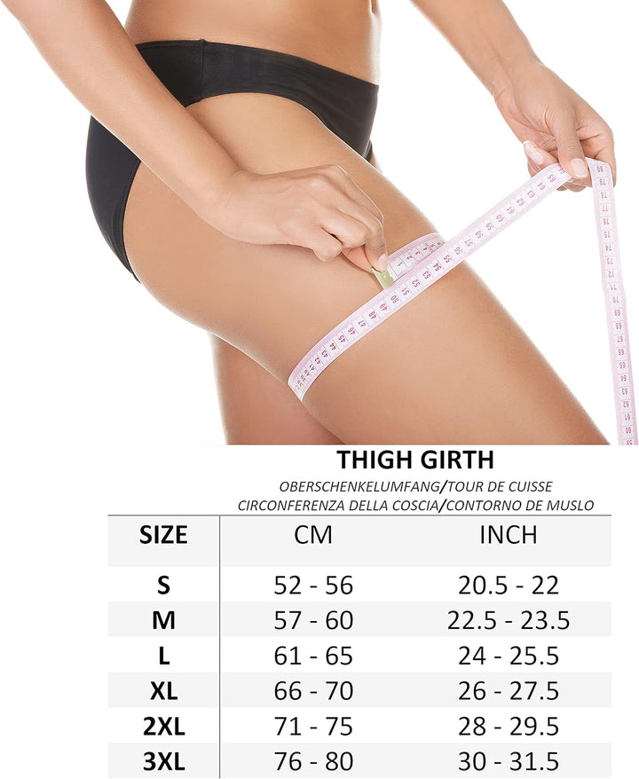 looksy Elastische Oberschenkelbänder Unisex Anti-Scheuern dehnbar verhindern Oberschenkel Reiben Sat
